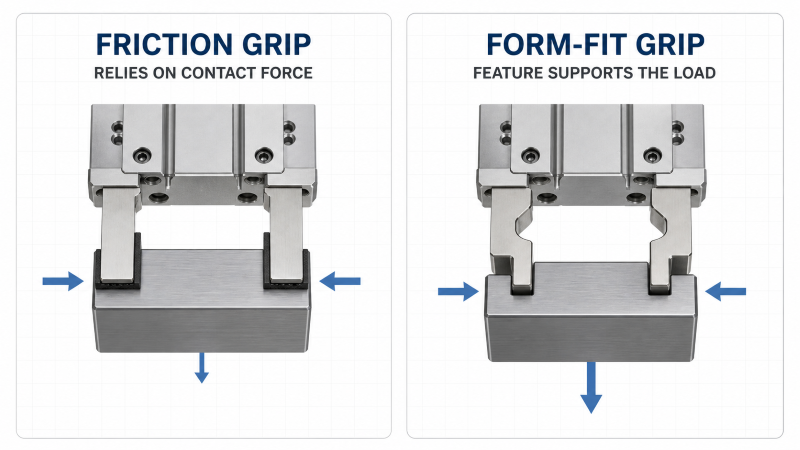 pneumatic air gripper قبضة الهواء الهوائية