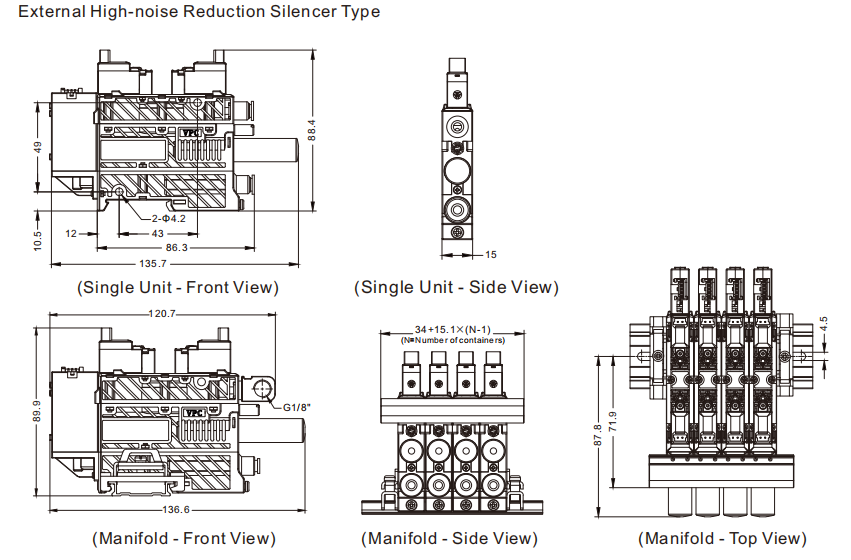 vacuum generator vzk مولد فراغ vzk