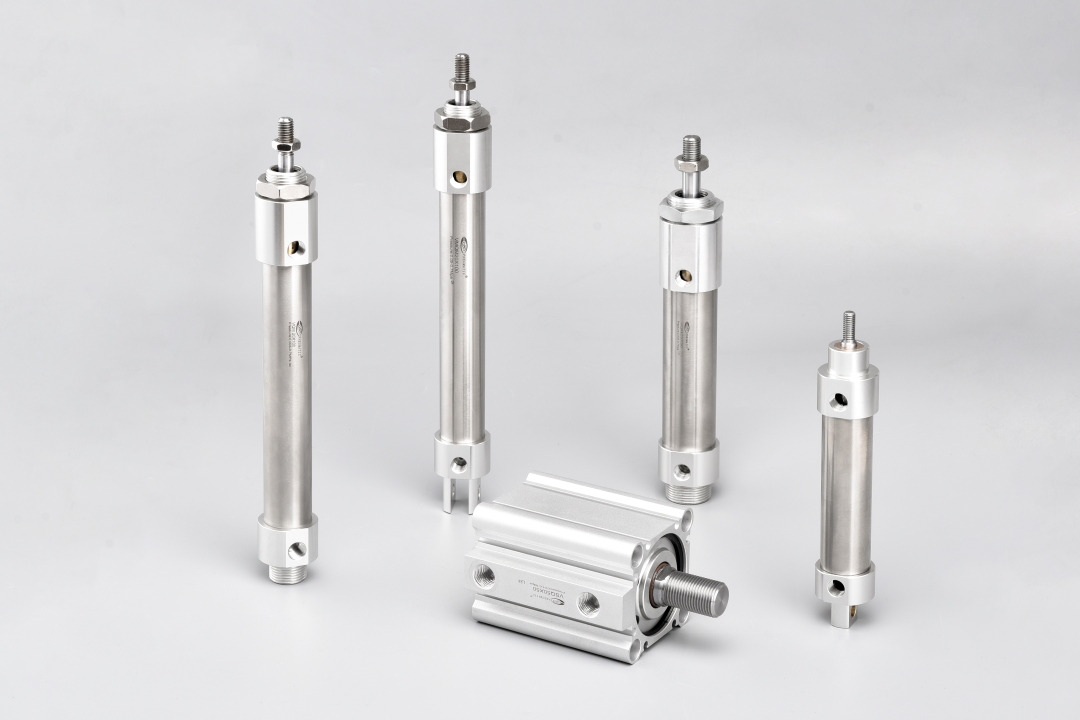 stick slip free pneumatic cylinder اسطوانة هوائية منخفضة الاحتكاك