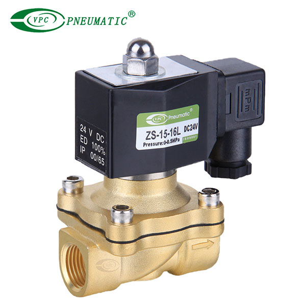 صمام الملف اللولبي مغلق عادة