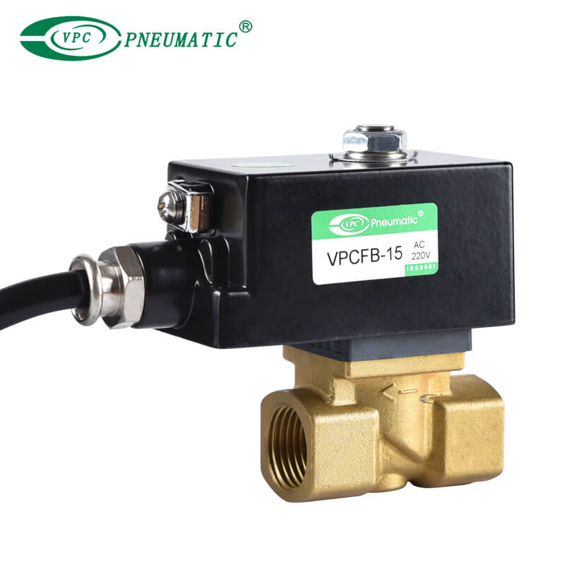 صمام الملف اللولبي ثنائي الاتجاه من سلسلة VPC مع ملف مقاوم للانفجار