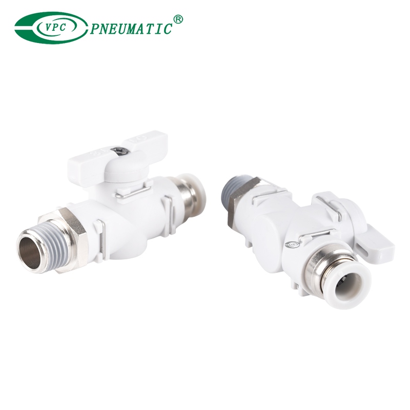 الصمام الكروي من سلسلة VBVC، مغلق، اتحاد الحاجز المستقيم