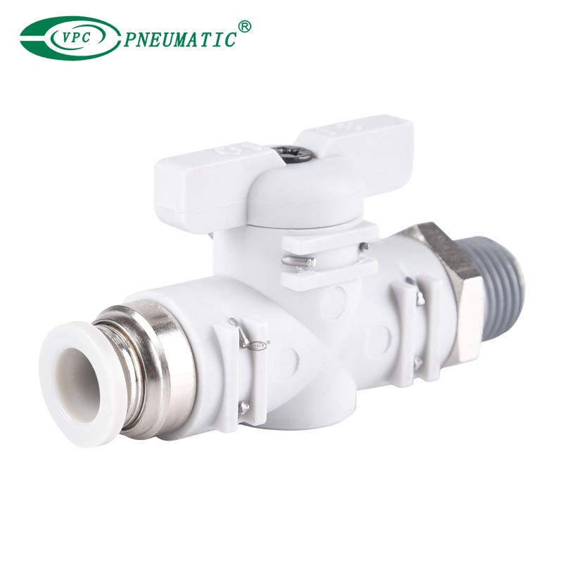 الصمام الكروي من سلسلة VBVC، مغلق، اتحاد الحاجز المستقيم