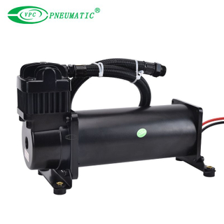 ضاغط تعليق كيس الهواء 444C، DC12V، 200Psi، أسود