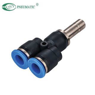 VPWJ Plastic Plug-in Y اكتب Tee Fitting
