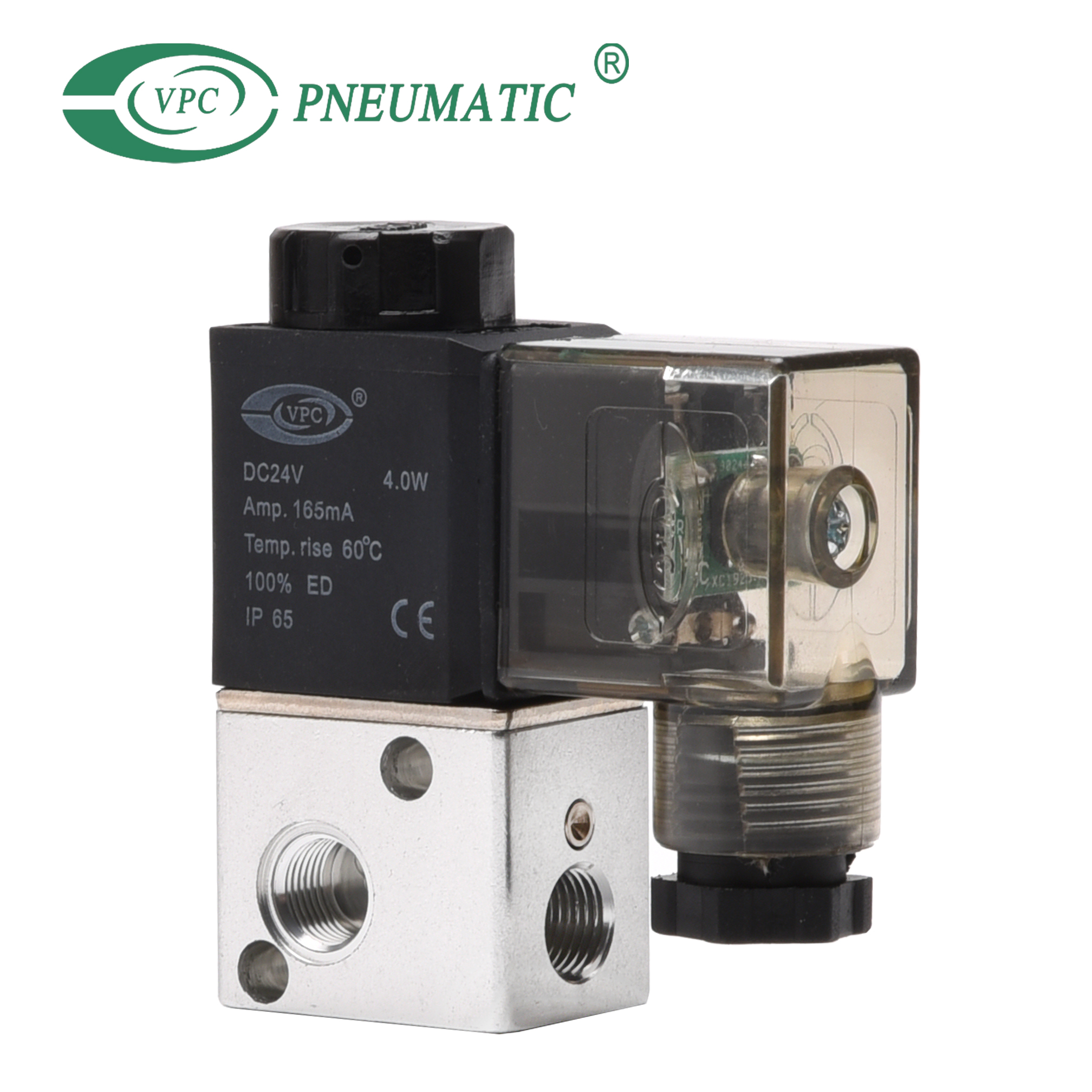 صمام الملف اللولبي من سلسلة 3V1 ذو 3 منافذ