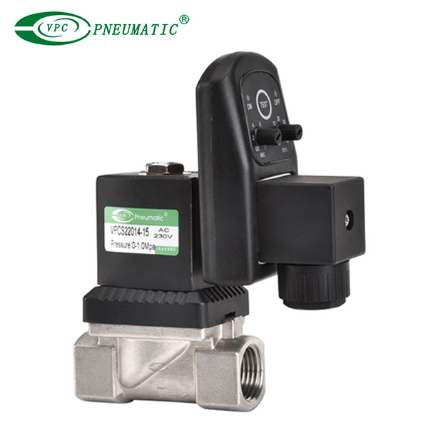 صمام الملف اللولبي مع الموقت