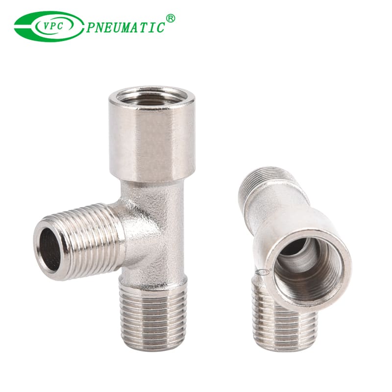 VMMF Brass Male to Female Run Tee Connector