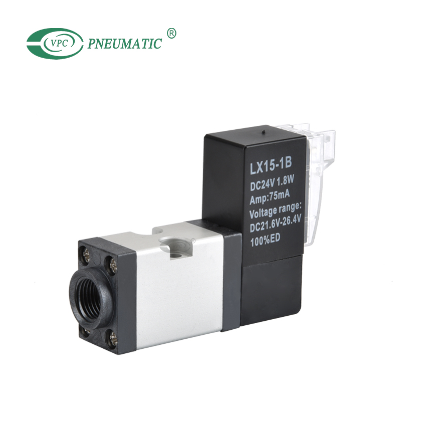 3G110 Series 3/2 Way صمام الملف اللولبي المفرد ، 15 مللي ثانية وقت استجابة