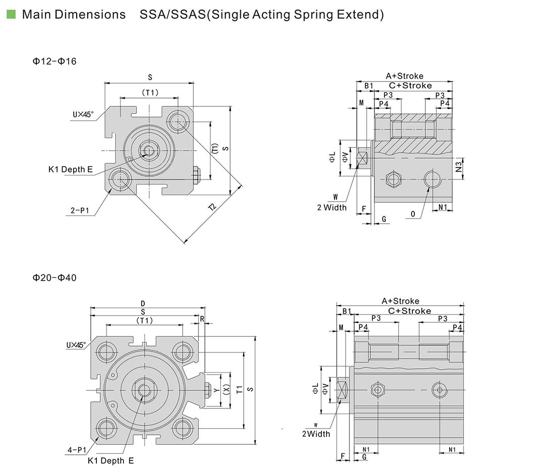 smc اسطوانة مدمجة