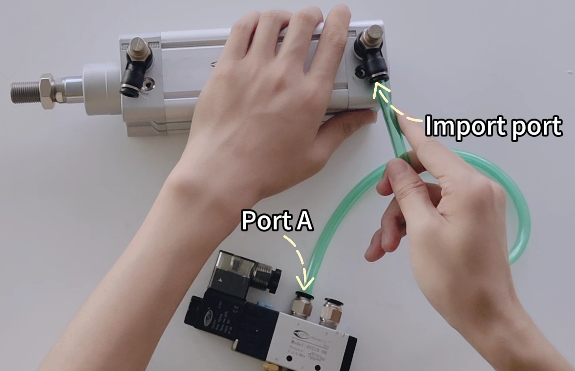 تثبيت صمام الملف اللولبي