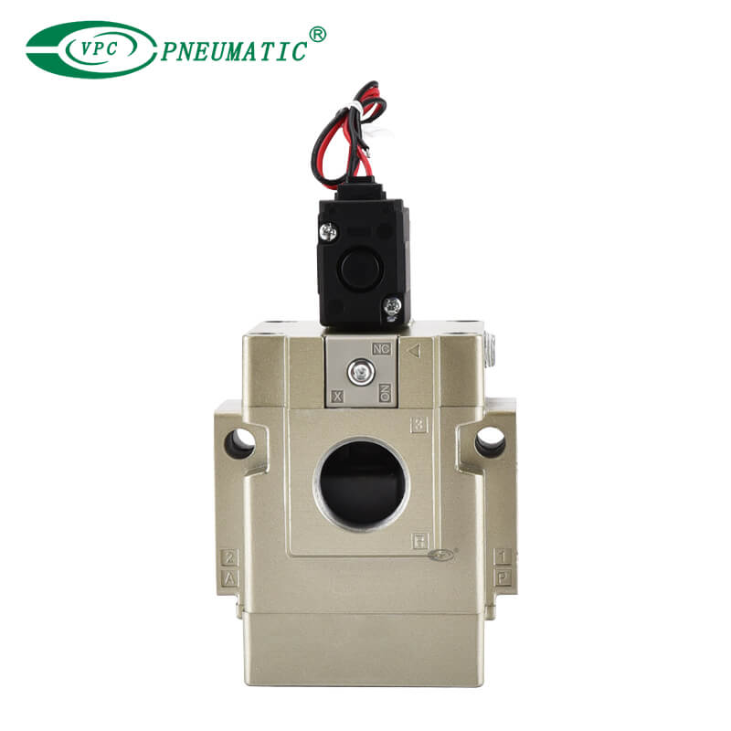 VG342 Series Pilot يعمل Poppet Type 3 Port Solenoid Valve (ختم المطاط)