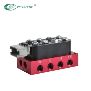 كتلة صمام التعليق الهوائي VU4 ذات 4 زوايا