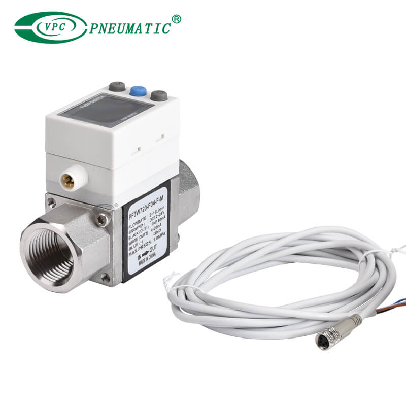 PF3W Series 3-Color Display Switch Digital Flow Switch for Water