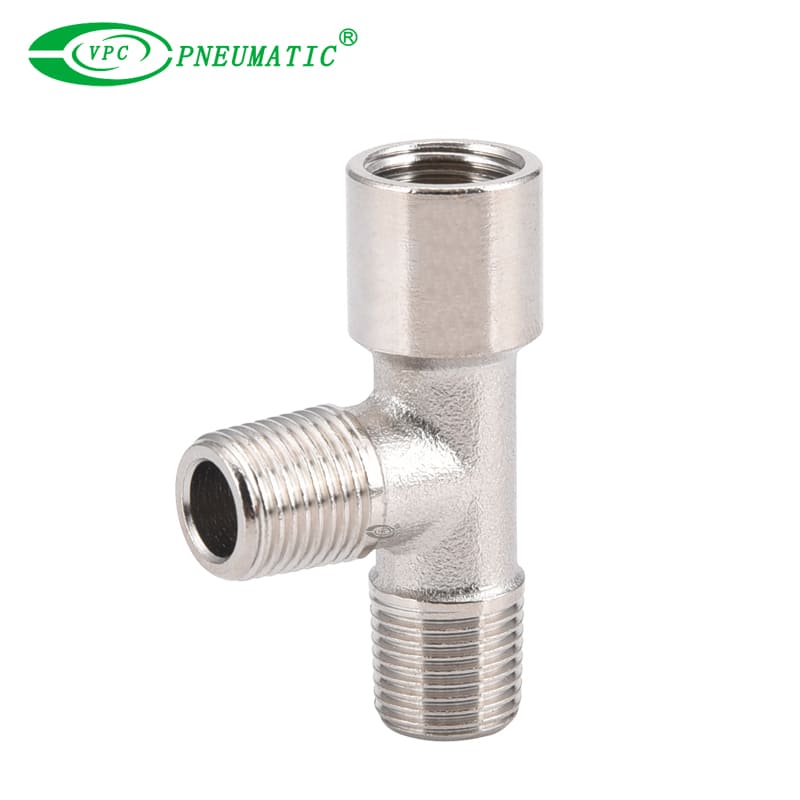 VMMF Brass Male to Female Run Tee Connector