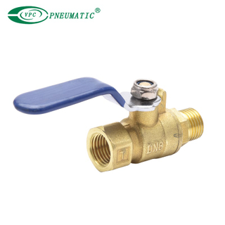 BVMF Series Brass Ball Valve مع مقبض طويل