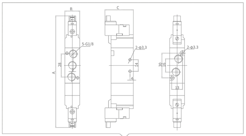 الصمام الهوائي 5/2