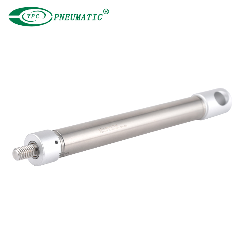 أسطوانة صغيرة ممتدة ذات زنبرك واحد من سلسلة MSA