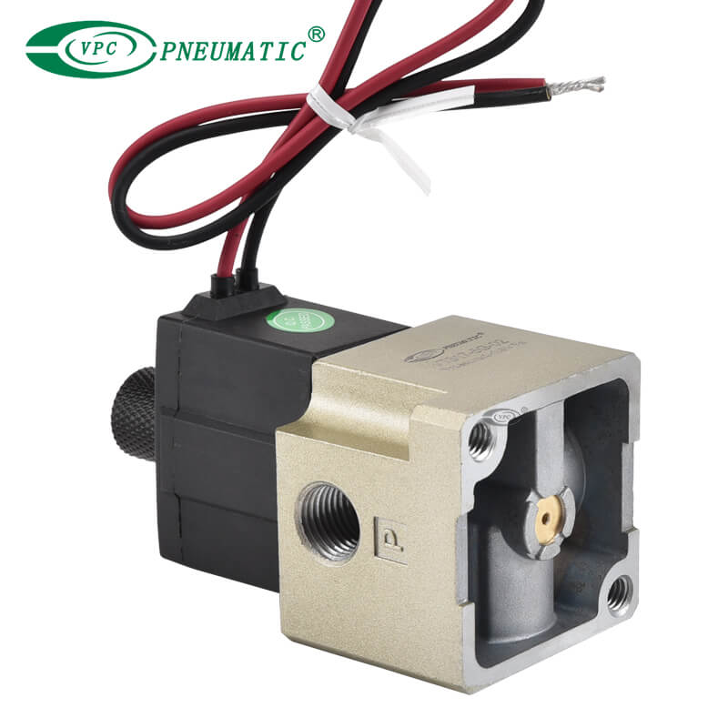 VT317 Series Direct تشغيل Poppet Type 3 المنفذ صمام الملف اللولبي