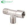 VMMF Brass Male to Female Run Tee Connector
