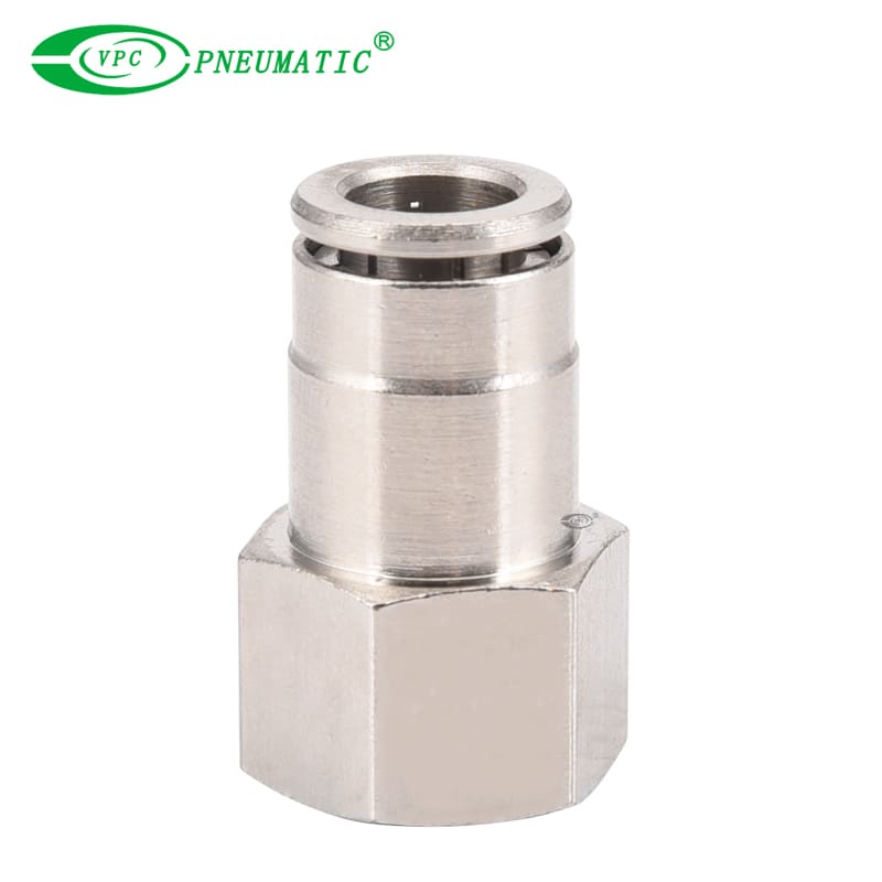 تركيب مستقيم هوائي عالي الضغط من سلسلة VCF، نحاس، 870 رطل لكل بوصة مربعة