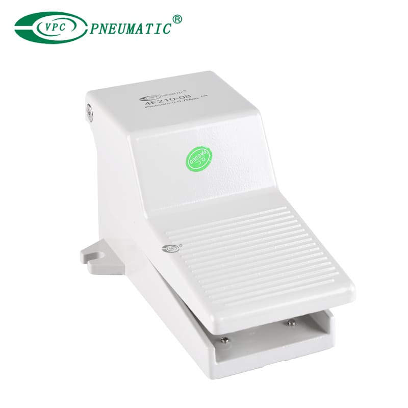 4F Series 5 Port 2 POTITION FOOT FOOT DEDAL VALVE ، مع قفل