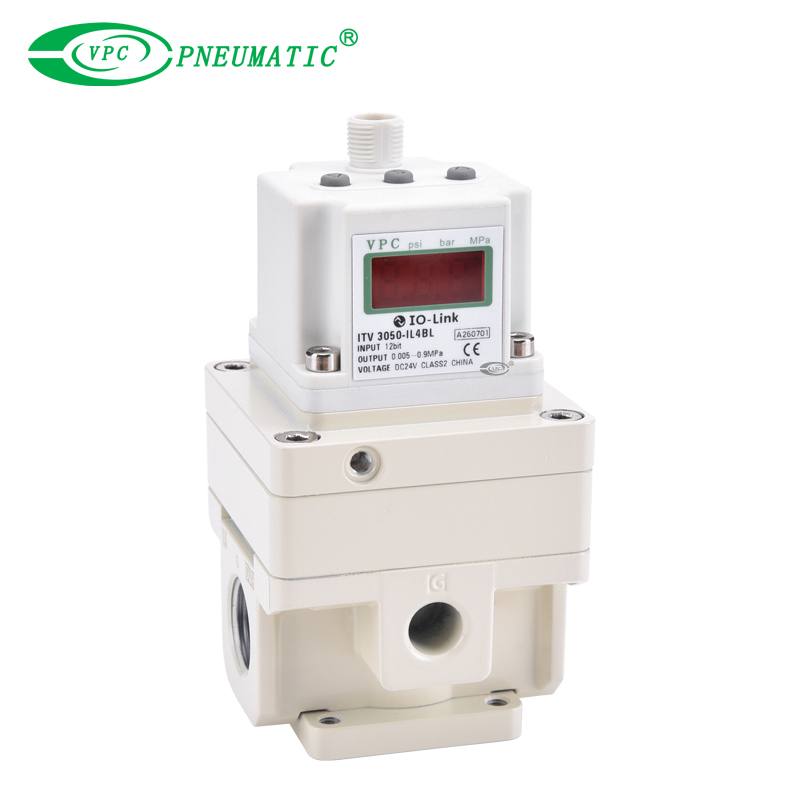ITV3050 منظم ضغط الهواء الإلكتروني، نوع IO-Link