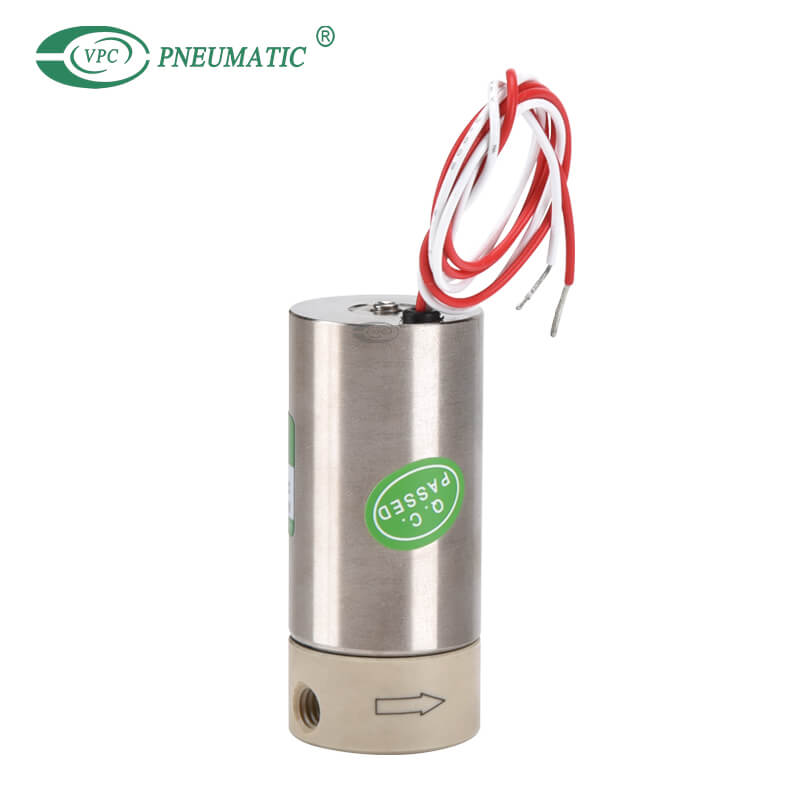 صمام الملف اللولبي ذو الحجاب الحاجز المصغر من سلسلة VSWMG للأجهزة الطبية