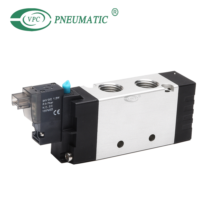 5V200 Series 2 Position 5 Port Single Control Solenoid Valve