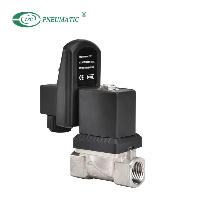 صمام الملف اللولبي الطيار من الفولاذ المقاوم للصدأ سلسلة VPCS