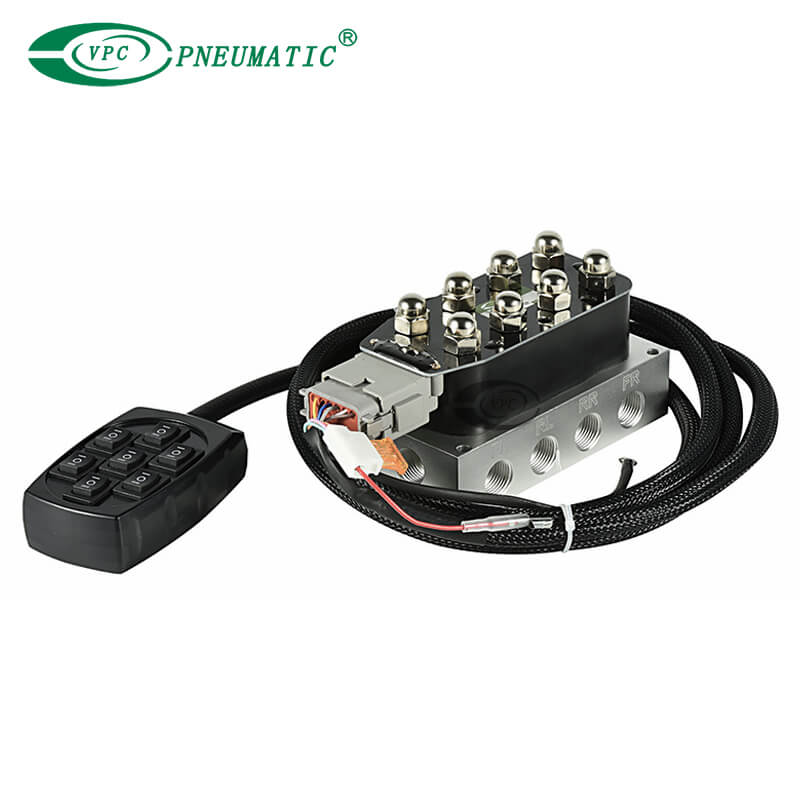 تعليق هوائي لكتلة الصمام