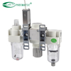 وحدات AC20-A إلى AC60-A FRL مع مفتاح الضغط
