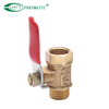 BVMF Series Brass Ball Valve مع مقبض طويل