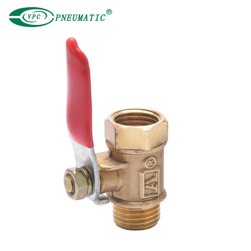 BVMF Series Brass Ball Valve مع مقبض طويل