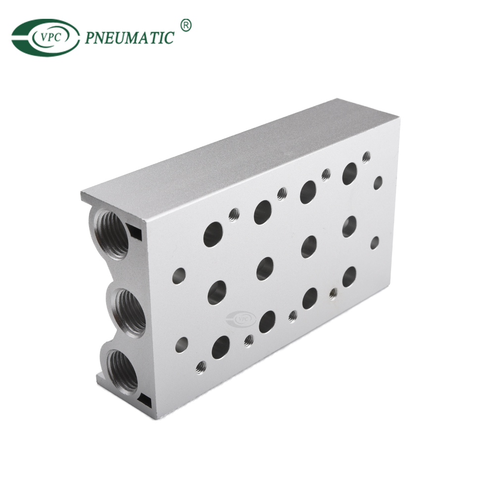 4v210-08 مشعب لصمام الملف اللولبي الهوائي