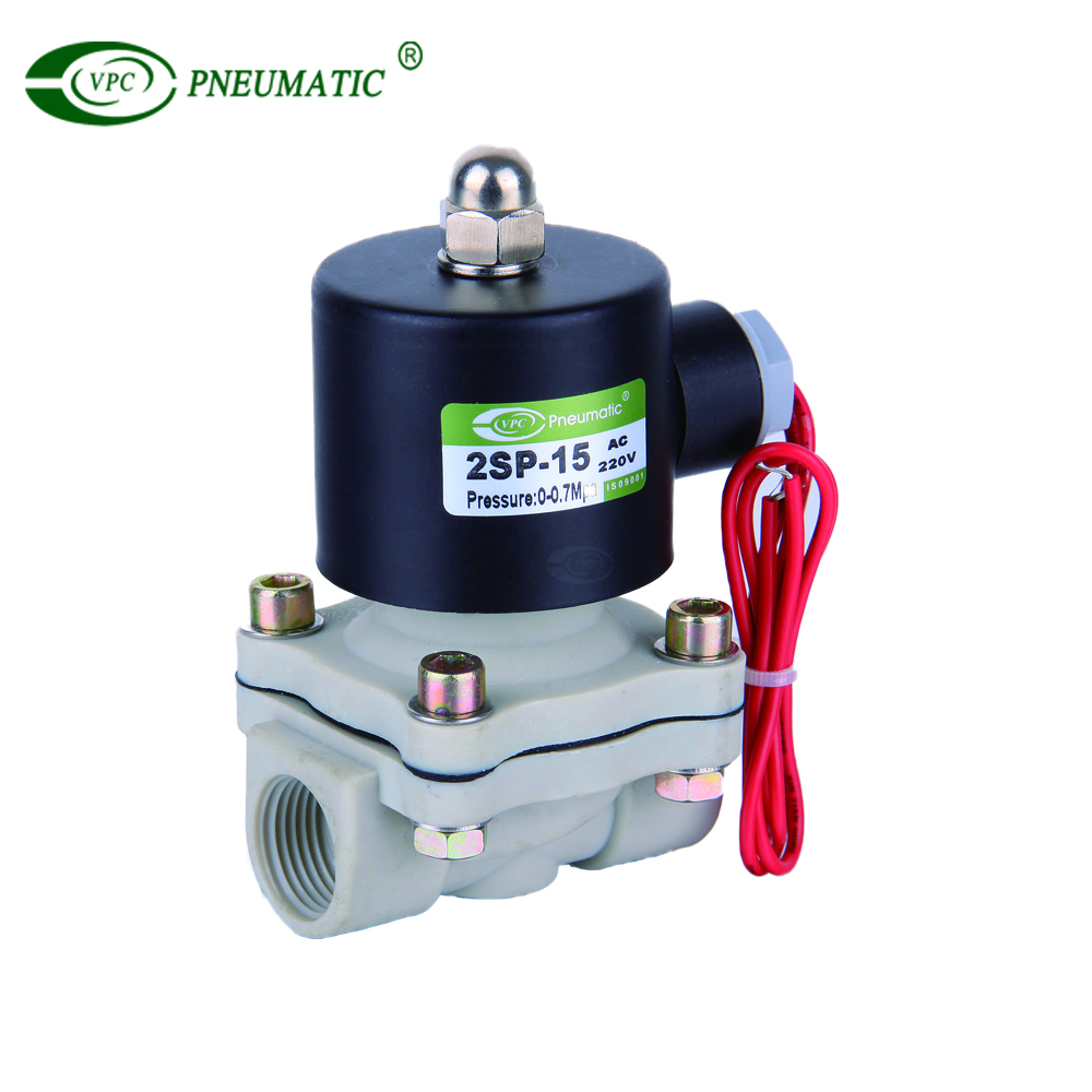 2SP Series 2/2 Way Way Direct Tirectip Plastic Slenoid Valve
