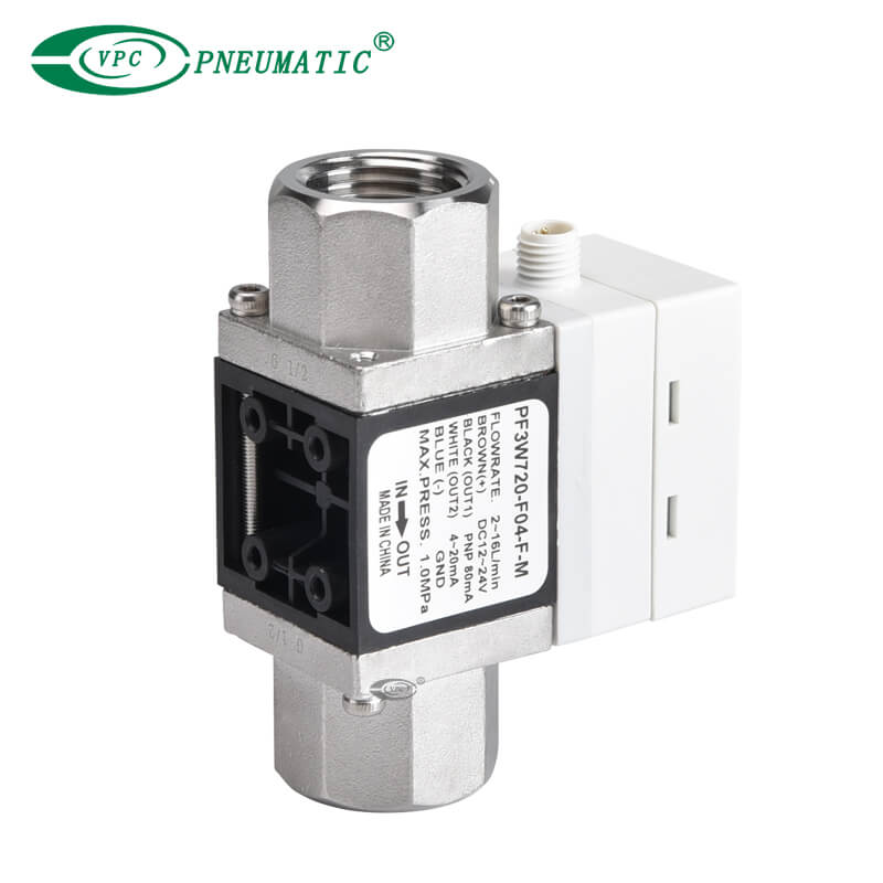 PF3W Series 3-Color Display Switch Digital Flow Switch for Water